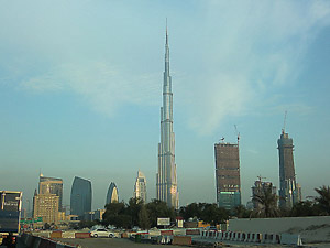 ブルジュ・ハリーファ　世界一高いビル